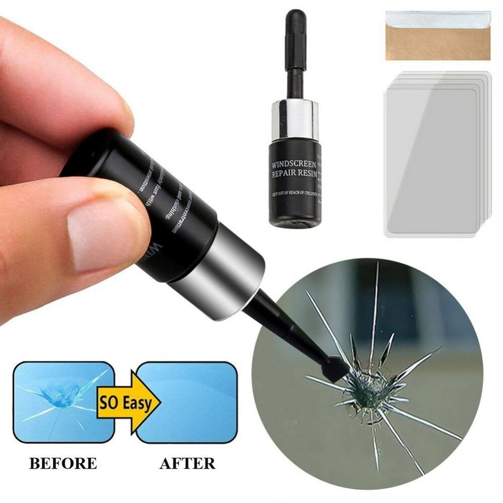 Premium Windshield &amp; Glass Repair Liquid – Crack Clear Resin