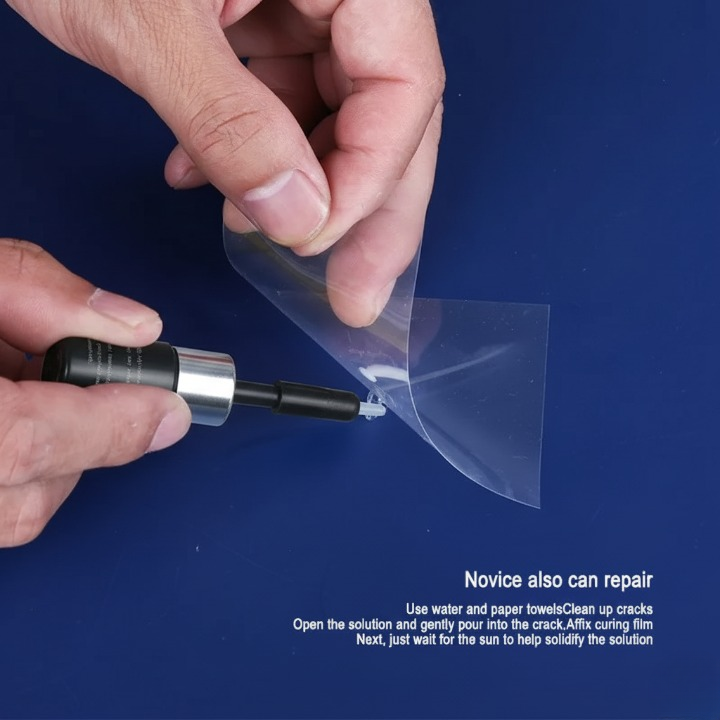 Premium Windshield &amp; Glass Repair Liquid – Crack Clear Resin