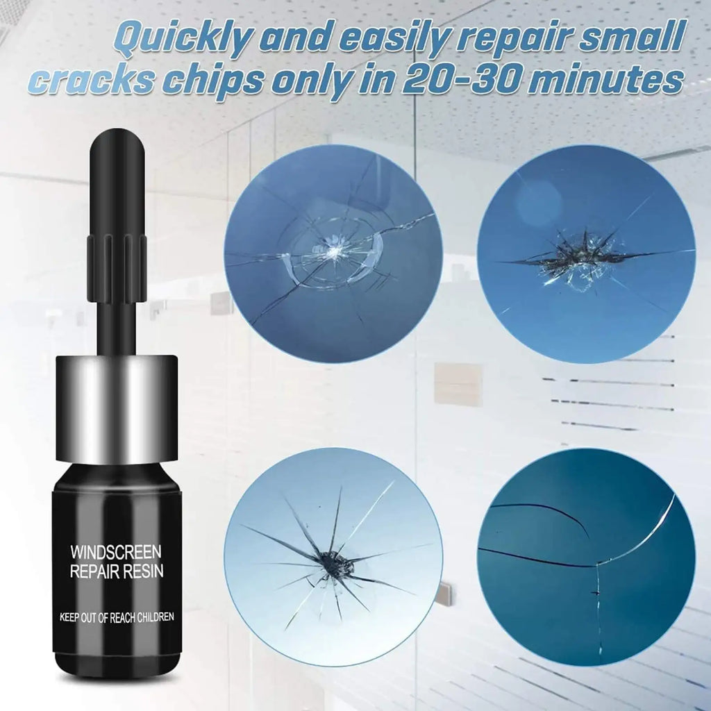 Premium Windshield &amp; Glass Repair Liquid – Crack Clear Resin